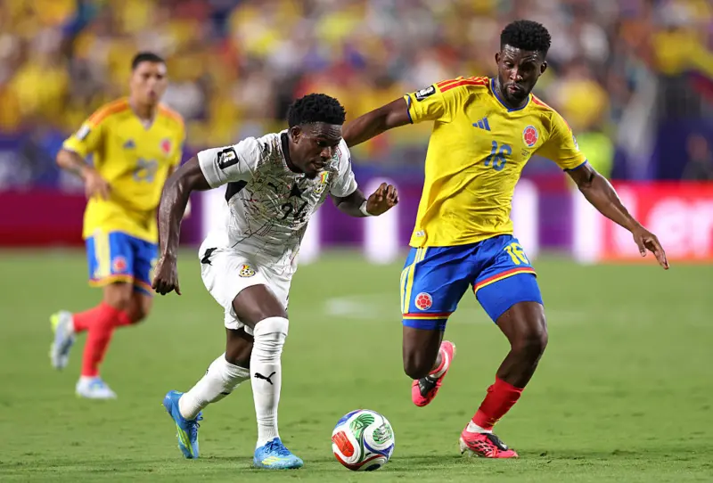 Colombia Beat Ghana 1-0 to Reach FIFA World Cup Last 16