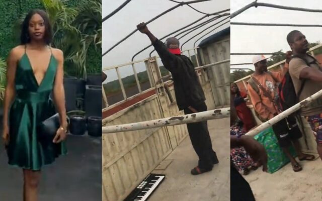 Nigerian Lady Stranded Overnight After Night Bus From Nsukka to Lagos Breaks Down
