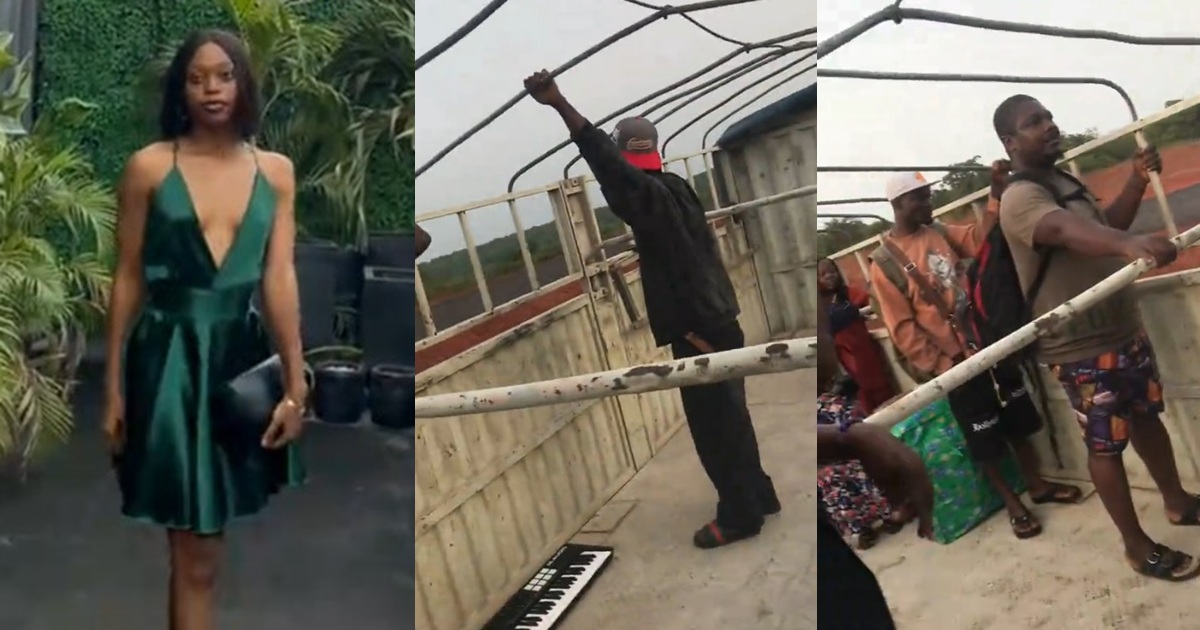 Nigerian Lady Stranded Overnight After Night Bus From Nsukka to Lagos Breaks Down