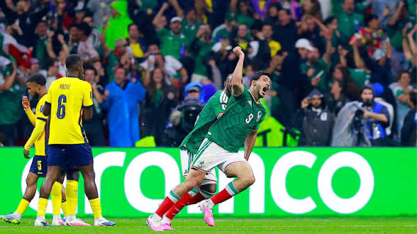 Mexico End 40-Year Knockout Curse With 2-0 Win Over Ecuador