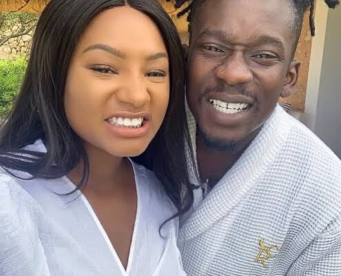 Mr Eazi, Temi Otedola Reveal No-Smartphone Plan for Baby
