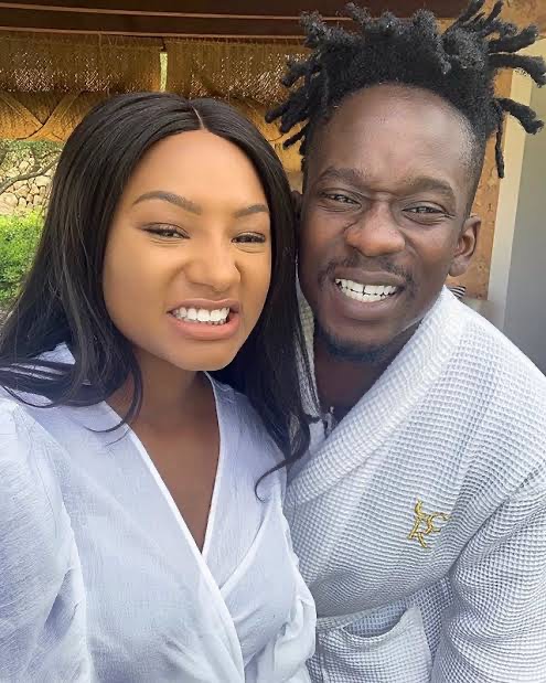 Mr Eazi, Temi Otedola Reveal No-Smartphone Plan for Baby