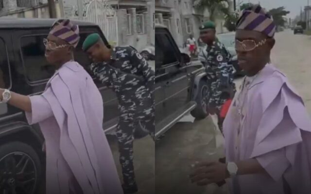 Jack Queries GehGeh’s Police Escort at Peller’s Wedding