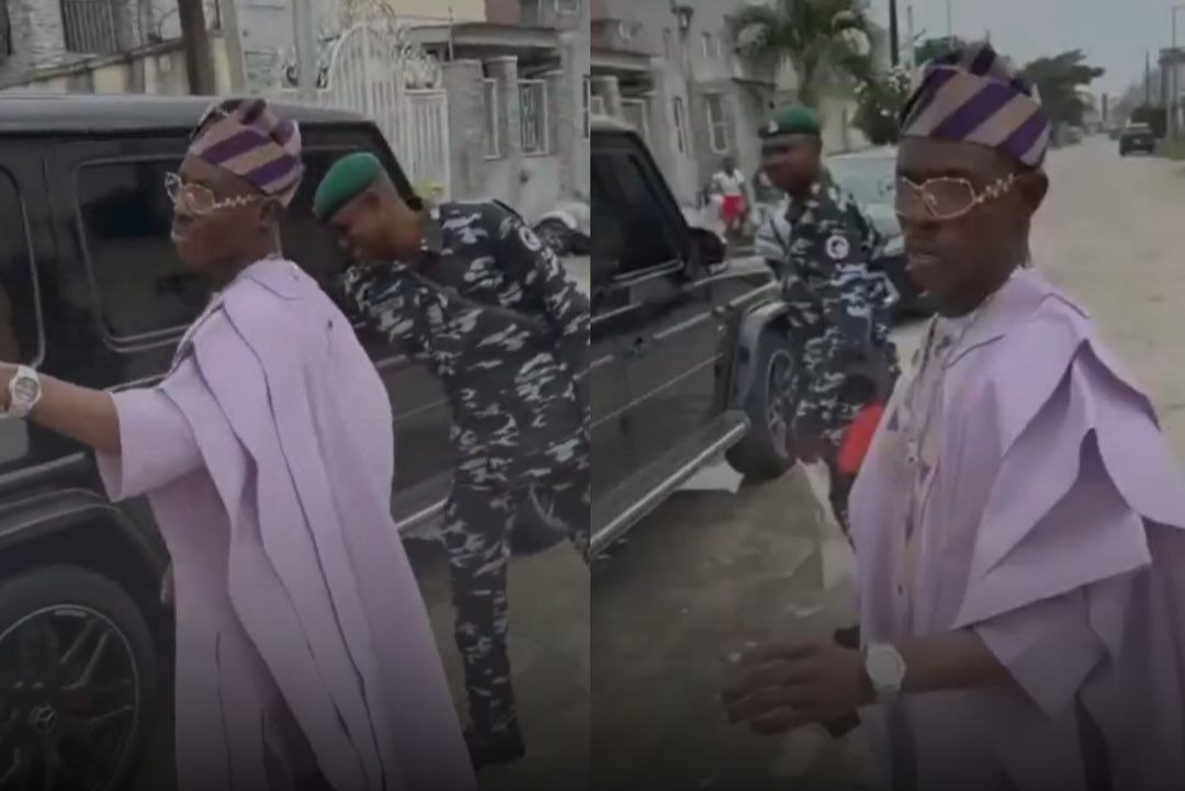 Jack Queries GehGeh’s Police Escort at Peller’s Wedding