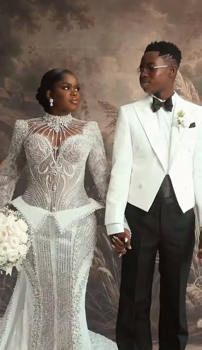 Peller and Jarvis Hold Star-Studded White Wedding in Nigeria